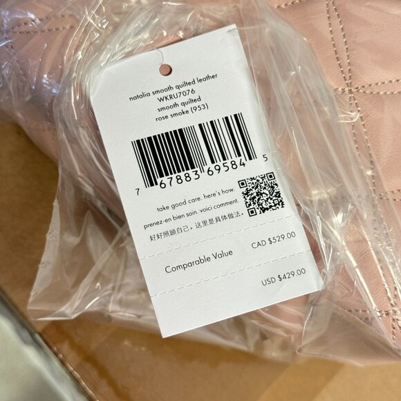 kate spade new york Natalia Medium Flap Shoulder Bag – Rose Smoke - Picture 7 of 7